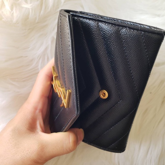 ❌SOLD❌Saint Laurent black wallet - Picture 11 of 14